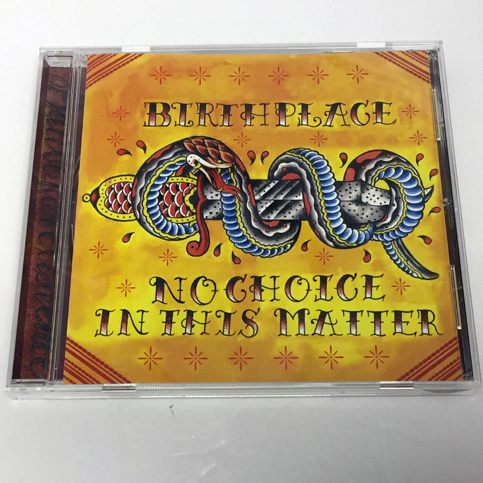 【中古】NO CHOICE IN THIS MATTER/BIRTHPLACE 【福山店】