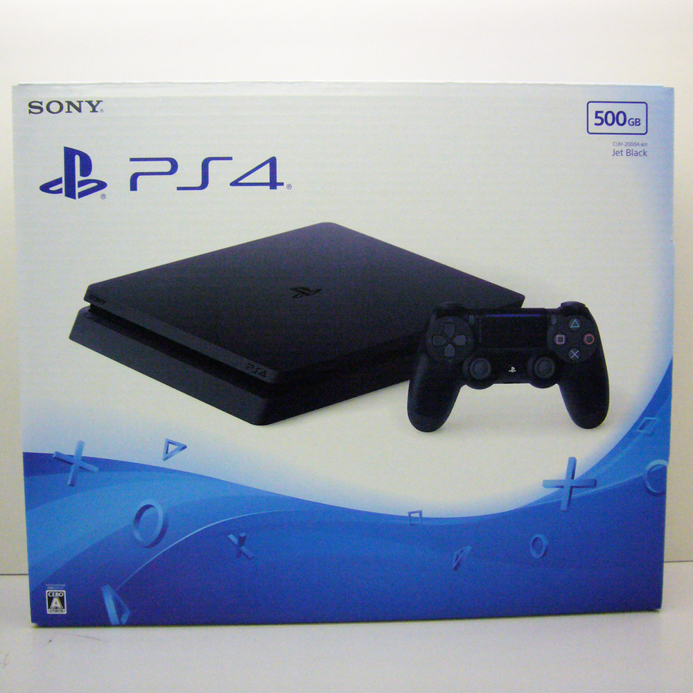 【中古】SONY PlayStation 4 ジェット・ブラック 500GB CUH-2000AB01 PS4【橿原店】