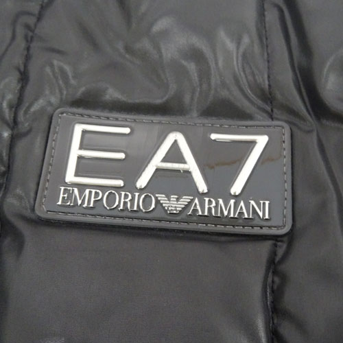 極美品□20AW 黒タグ EMPORIO ARMANI/エンポリオアルマーニ ロゴ刺繍