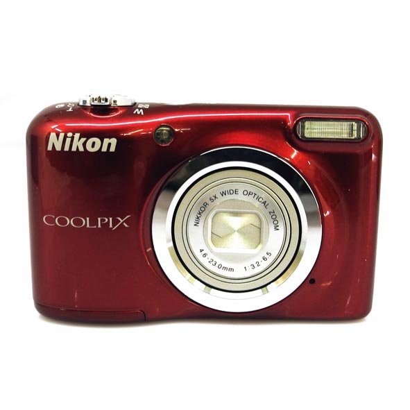 【中古】Nikon ニコン COOLPIX A10 レッド デジタルカメラ【桜井店】