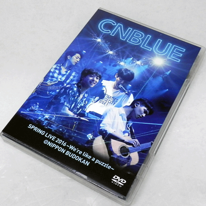 【中古】CNBLUE / SPRING LIVE 2016～We're like a puzzle～@NIPPON BUDOUKAN / 洋楽アジア DVD【山城店】