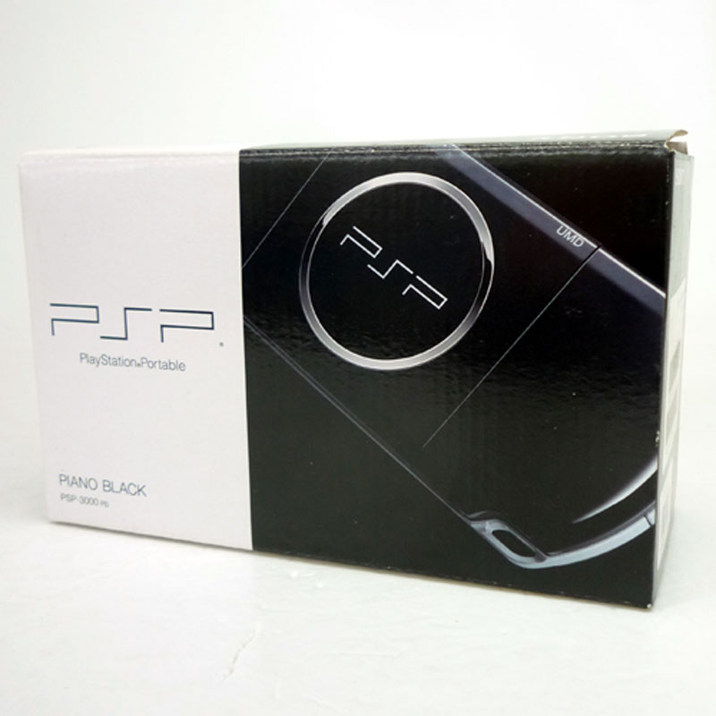【中古】SONY PlayStation Portable プレイステーション・ポータブル ピアノ・ブラック PSP-3000PB  / PSP 本体【山城店】