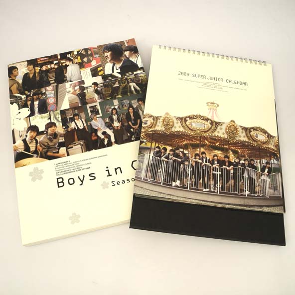 【中古】SUPER JUNIOR Boys In City Season2 Tokyo 2009カレンダー /写真集【桜井店】