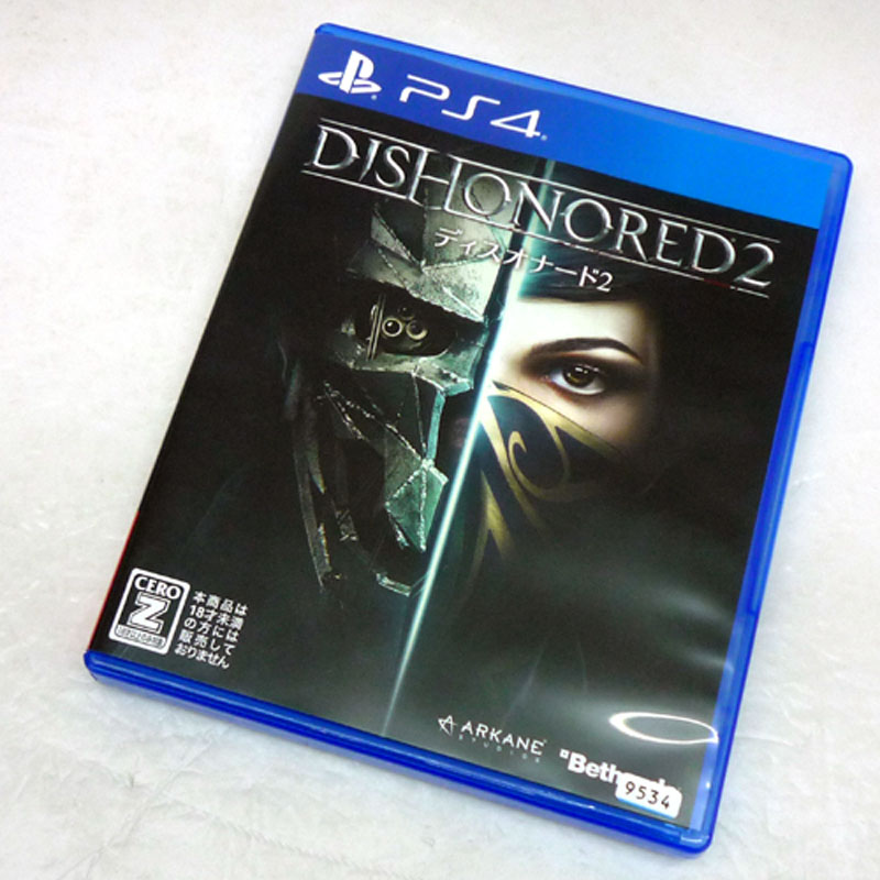 【中古】《CERO区分＿Z》Dishonored 2 ディスオナード2 / PS4 ソフト 【山城店】