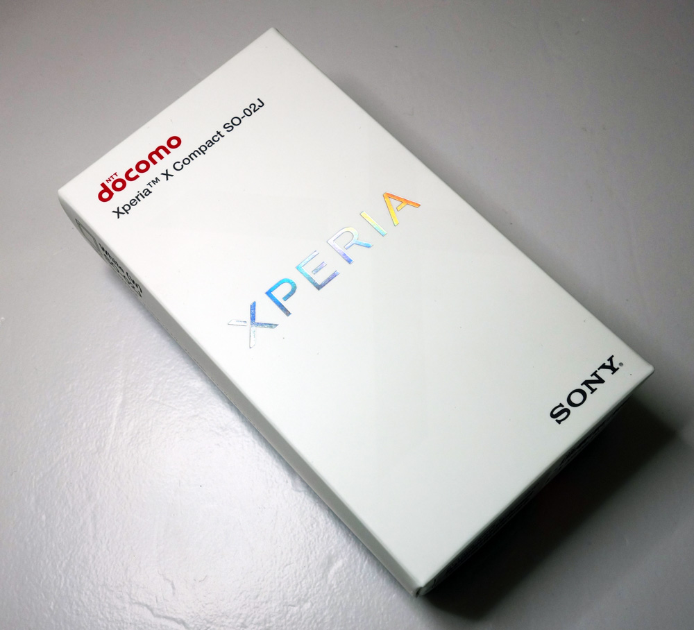 【中古】☆残債なし！★White ・未使用品です！☆docomo SONY Xperia X Compact SO-02J White [163]【福山店】