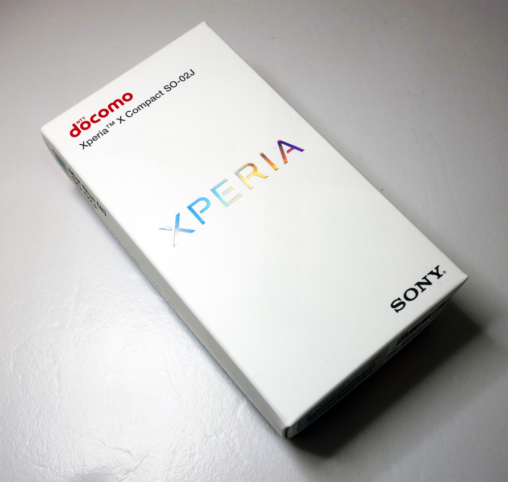 【中古】☆だから私は、Xperia。★Mist Blue・未使用品です！☆docomo SONY Xperia X Compact SO-02J Mist Blue [163]【福山店】