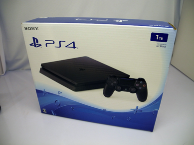 【中古】SONY PlayStation 4 1TB ジェット・ブラック(CUH-2000BB01)【桜井店】