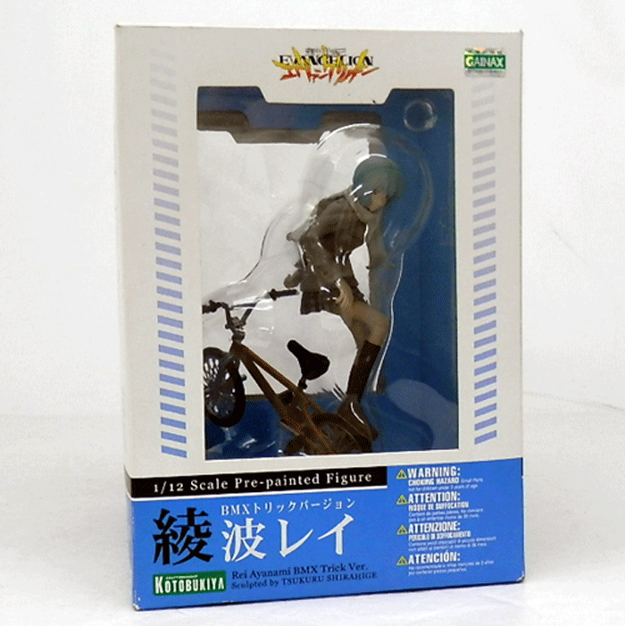 【中古】コトブキヤ  綾波レイ BMXトリックバージョン 新世紀エヴァンゲリオン NEON GENESIS EVAN GELION / フィギュア【山城店】