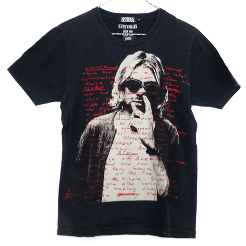 HYSTERIC GLAMOUR ヒステリックグラマー カートコバーン Tシャツ-
