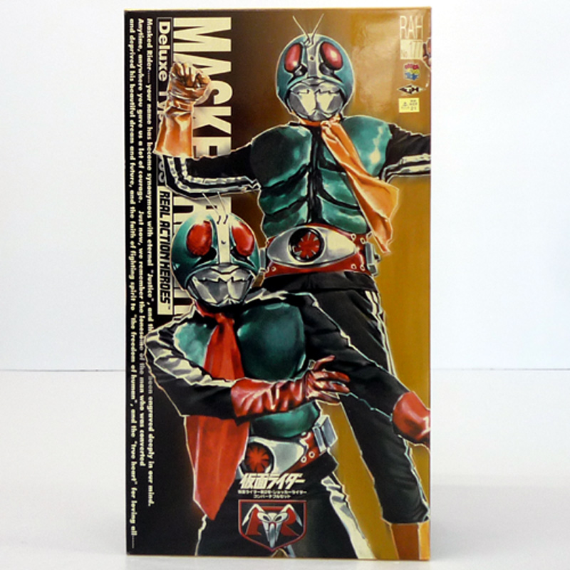 【中古】メディコムトイ RAH リアルアクションヒーローズ 仮面ライダー新2号・ショッカーライダー コンバーチブルセット 2003 デラックスタイプ 1/6スケール / フィギュア【山城店】