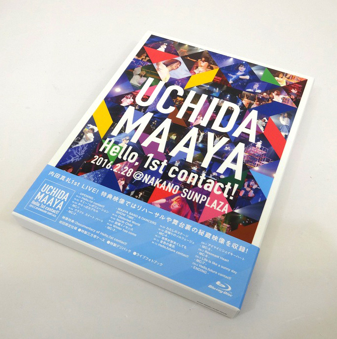 【中古】UCHIDA MAAYA 1st LIVE「Hello, 1st contact!」 出演：内田真礼 形式: Blu-ray ブルーレイ 【福山店】