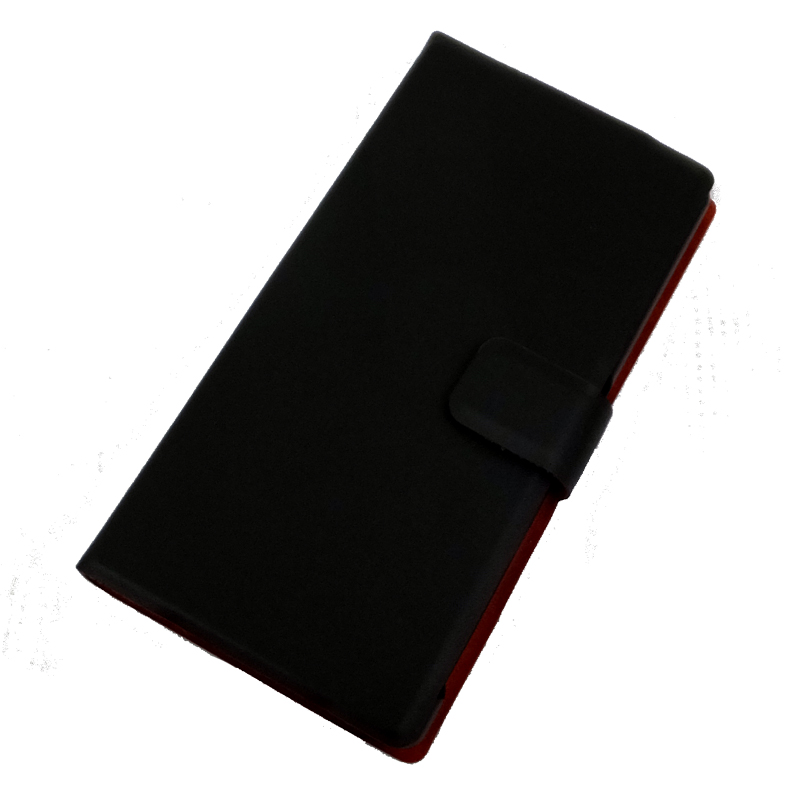 【中古】ELECOM Xperia Z5 Premium SO-03H レザーケース 手帳型 横フラップ スナップ付 薄型 [Made for XPERIA] ブラック PD-SO03HPLFUBK【山城店】