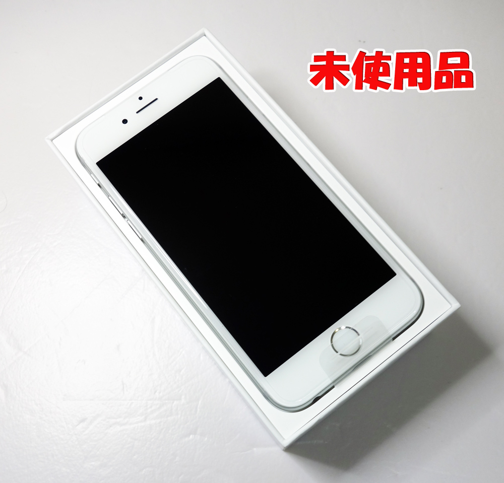 【中古】★ドコモ・残債なしの未使用品です！★docomo Apple iPhone6 16GB MG482J/A Silver [163]【福山店】