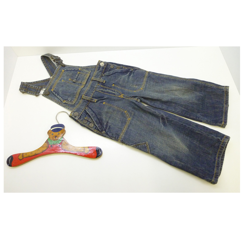 【中古】DIESEL（ディーゼル）KID'S（キッズ）オーバーオール サロペット デニム【橿原店】