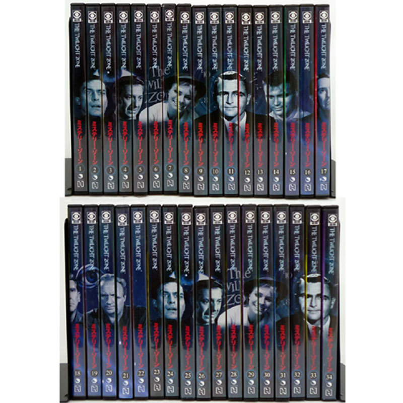 【中古】《DVD》ミステリー・ゾーン THE Twilight Zone DVDコレクション 1～34巻セット / 海外ドラマ【山城店】