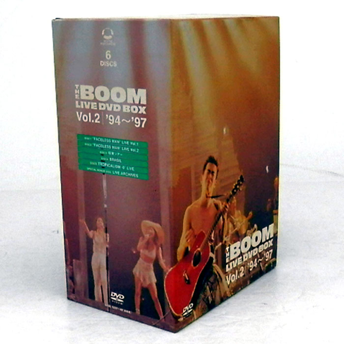 【中古】《廃盤》THE BOOM LIVE DVD BOX Vol.2 ’94～’97/邦楽 DVD【山城店】