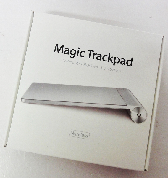 【中古】Apple/アップル ワイヤレス・マルチタッチ・トラックパッド Magic Trackpad MC380J/A シルバー [166]【福山店】