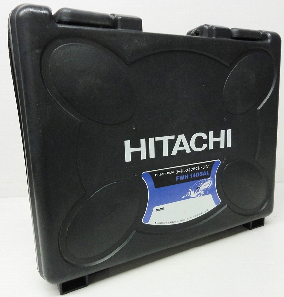 【中古】Hitachi Koki/日立工機 コードレスインパクトドライバ FWH 14DSAL パープル系 [173]【福山店】