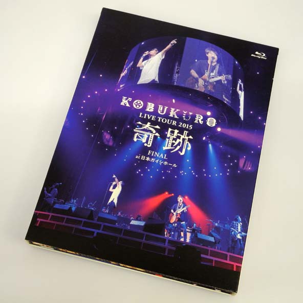 【中古】コブクロ/ KOBUKURO LIVE TOUR 2015  奇跡  FINAL at 日本ガイシホール /初回盤Blu-ray/ブルーレイ/【桜井店】