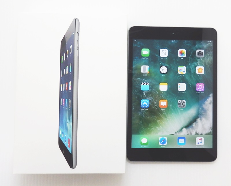 【中古】Apple iPad mini 2 Retina ディスプレイ Wi-Fiモデル 32GB Space Gray ME277J/A 白ロム タブレット アップル アイパッド【米子店】