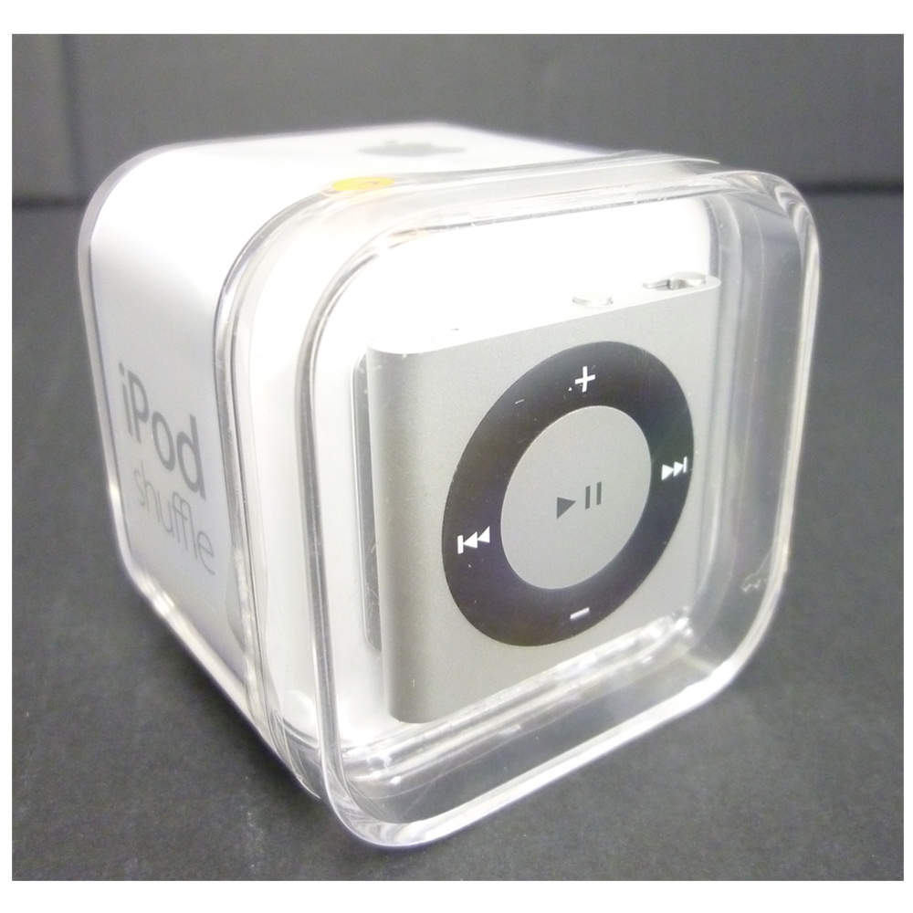 【中古】Apple iPod shuffle 2GB MD778J/A シルバー 第5世代 ミュージック プレーヤー 【橿原店】