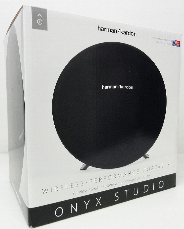【中古】harman/Kardon Onyx Studio Wireless Bluetooth Speaker ZGP468 ブラック [168]【福山店】