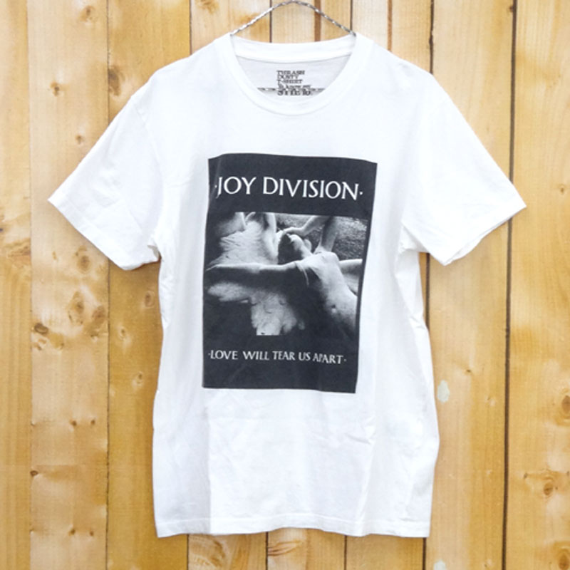 【中古】Rags McGREGOR ×STIEIO PRINT TEE JOYDIVISION ラグスマックレガー × スティーロー プリント Tシャツ ジョイ ディビジョン/品番：211726153/16SS/国内正規品/サイズ：M/カラー：白/ホワイト/半袖/野口強/T-SHIRT【山城店】