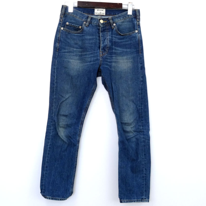 【中古】Acne Studios DENIM アクネ ストゥディオズ デニム/サイズ：29/カラー：インディゴブルー/ボタンフライ/パンツ/ボトムス【山城店】