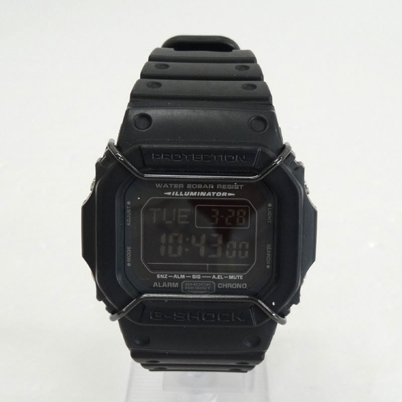 【中古】CASIO カシオ G-SHOCK ジーショック メンズ時計/品番：DW-D5600P-1/カラー：ブラック/電池《 腕時計/ウォッチ》【山城店】