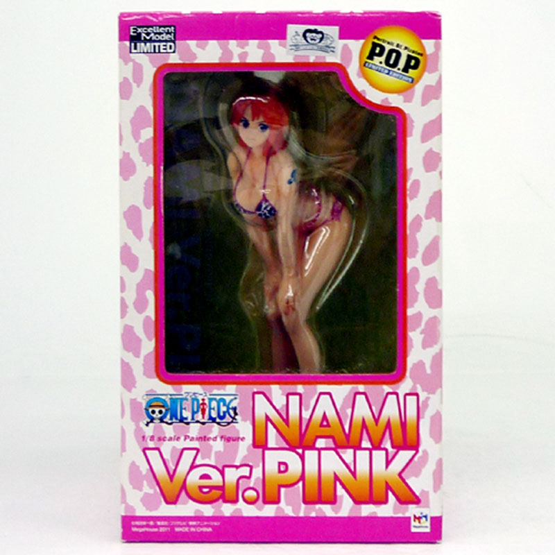 【中古】《未開封》メガハウス P.O.P LIMITED EDITION ナミ Ver.PINK （メガホビEXPO 限定） 1/8スケール ONE PIECE ワンピース  / フィギュア【山城店】