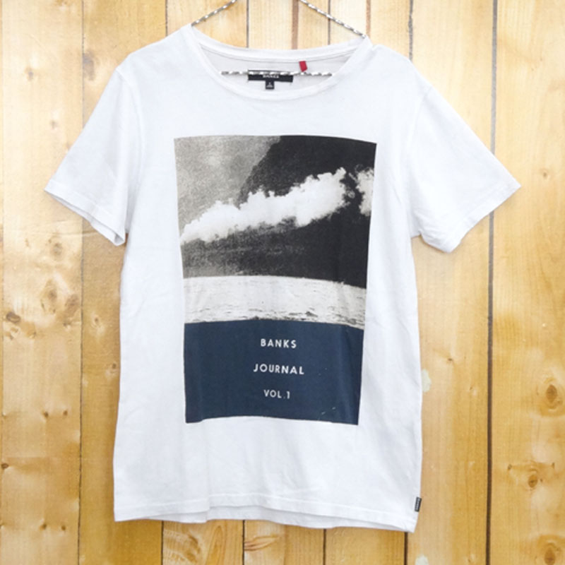 【中古】BANKS バンクス/フォトプリント/Tシャツ/国内正規品/サイズ：S/半袖/Tee/サーフ【山城店】