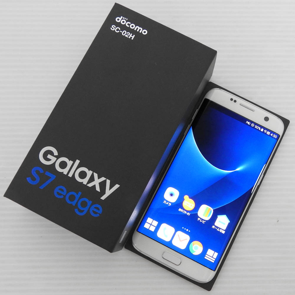 開放倉庫 中古 Samsung Galaxy S7 Edge Sc 02h ホワイトパール 白ロム ドコモ スマートフォン ギャラクシー 米子店 電化製品 スマートフォン 携帯電話 スマートフォン
