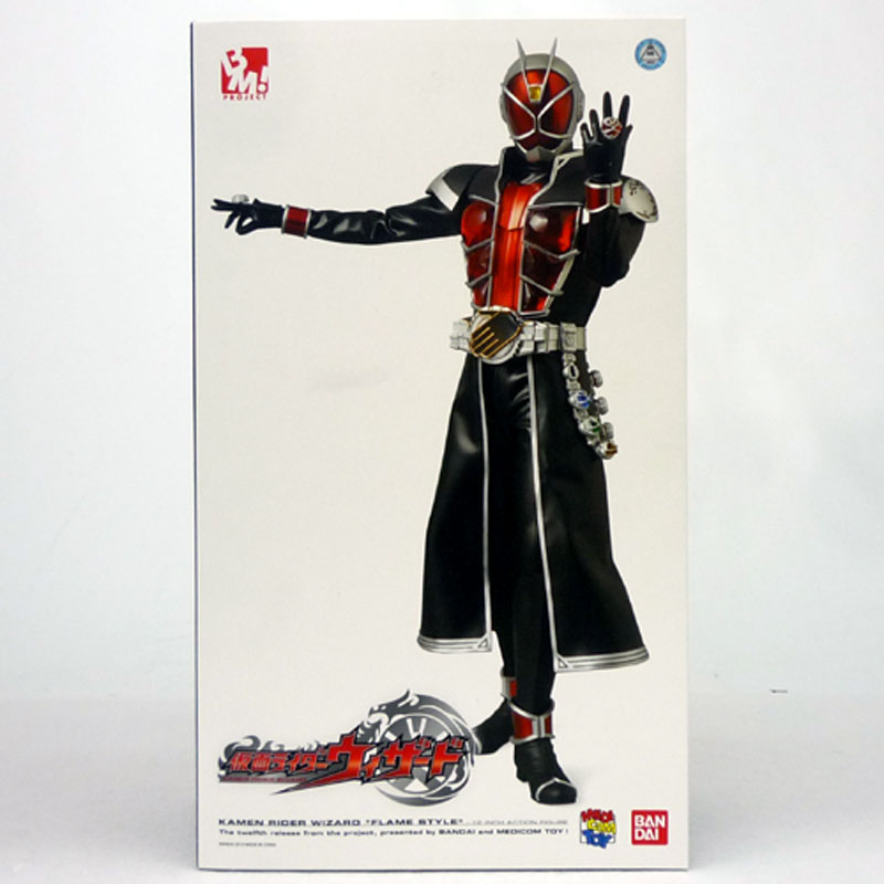 【中古】《未開封》メディコムトイ Project BM! 仮面ライダーウィザード フレイムスタイル 1/6スケール / フィギュア【山城店】