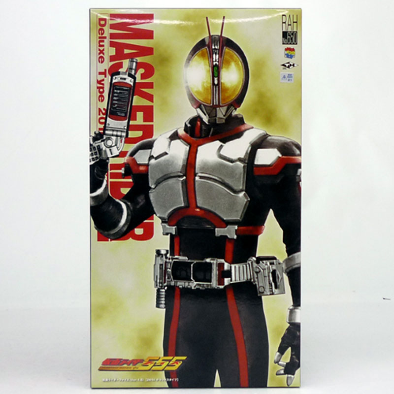 【中古】メディコムトイ RAH リアルアクションヒーローズ 仮面ライダーファイズ  （Ver.1.5） 2014デラックスタイプ 1/6スケール 仮面ライダー555（ファイズ） / フィギュア【山城店】