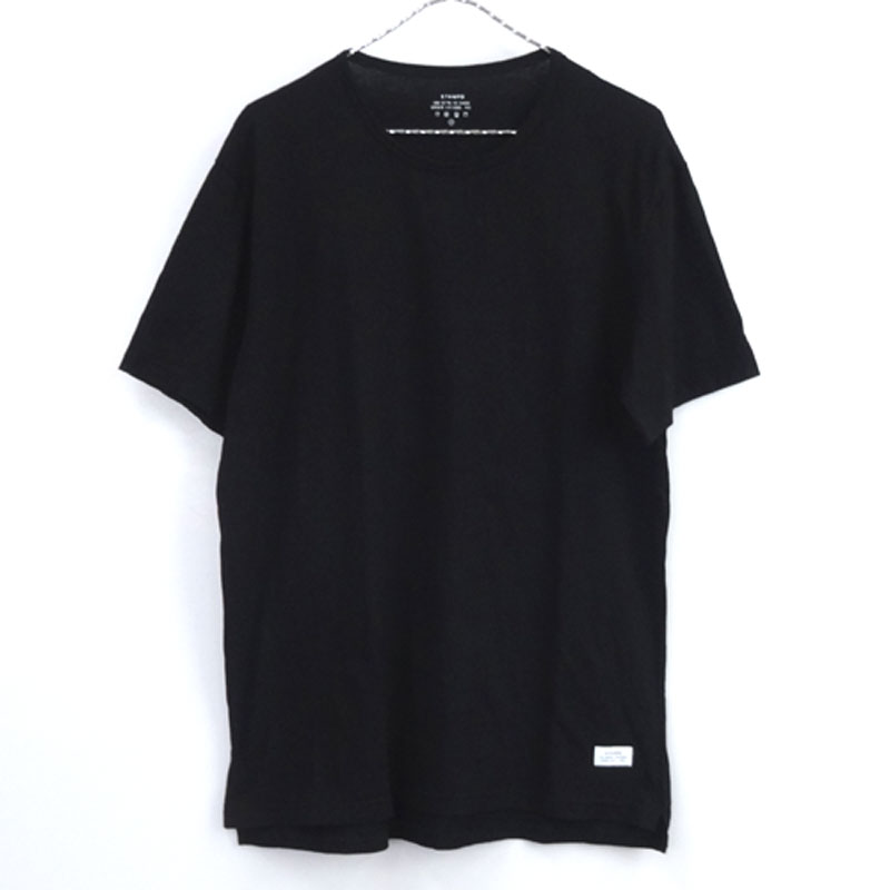 【中古】STAMPD スタンプド バックデザイン 半袖Tシャツ/サイズ：S/カラー：黒/ブラック/Tee/ストリート/カットソー【アメ村店】