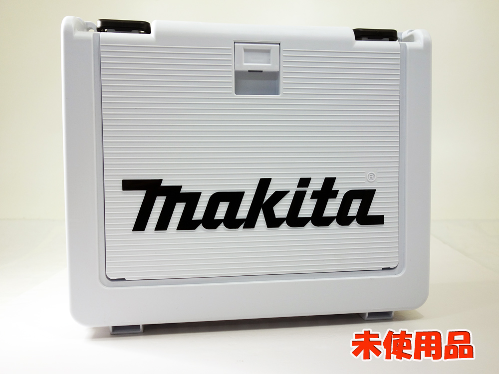 【中古】★未使用品です！★makita 充電式インパクトドライバ  TD138DRFXW ホワイト [173]【福山店】