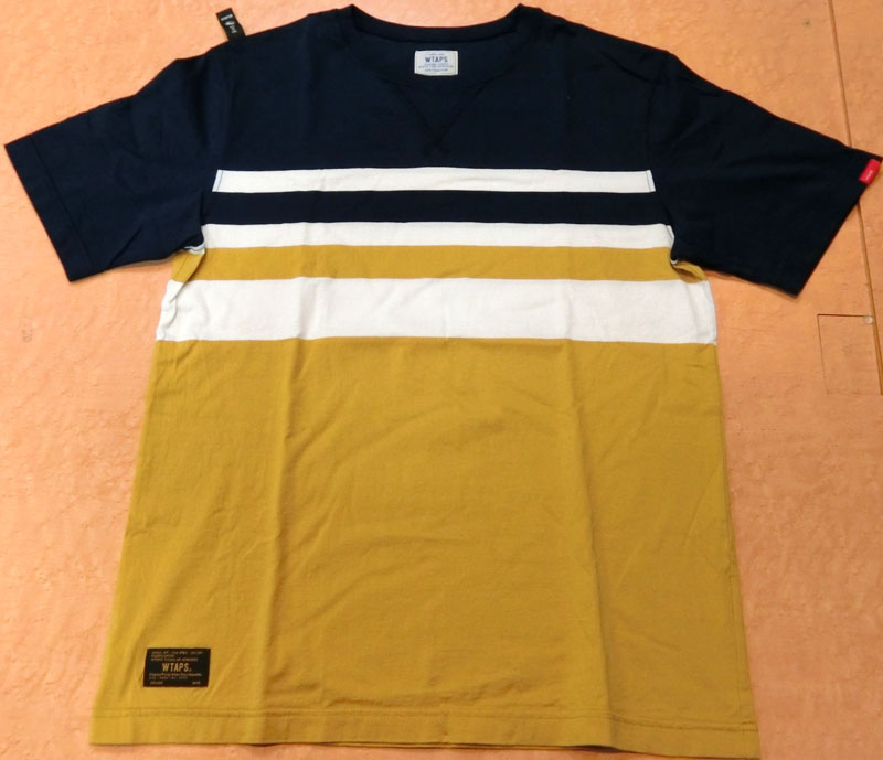 【中古】WTAPS ダブルタップス  VASQUE S／S-C  配色Tシャツ 141ATDT-CSM07【出雲店】