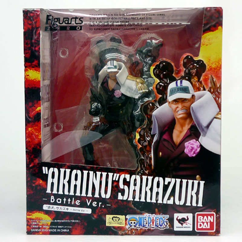 【中古】バンダイ Figuarts ZERO フィギュアーツZERO 赤犬 サカズキ -Battle Ver.- ONE PIECE ワンピース / フィギュア【山城店】