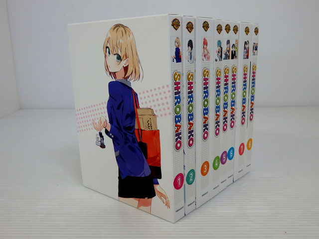【中古】SHIROBAKO 初回生産限定版 全8巻セット (Blu-ray版) 【米子店】