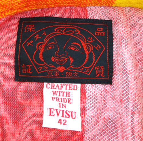 EVISU エヴィス プルオーバーボタンダウンシャツ 42