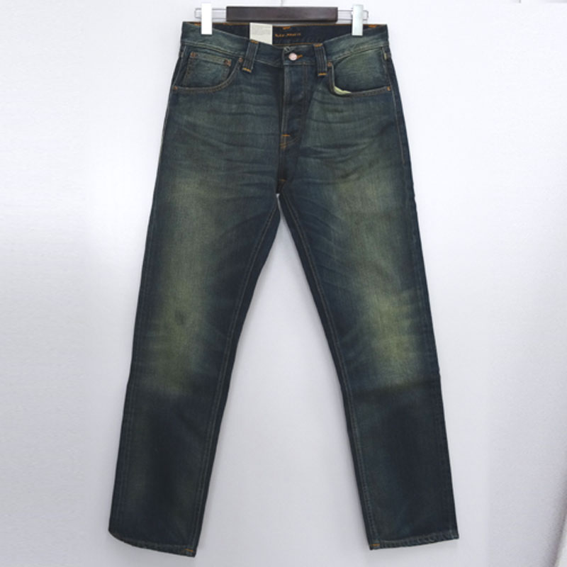 【中古】NUDIE JEANS SHARP BENGT デニムパンツ ヌーディー ジーンズ シャープベン/37161-1170/国内正規品/サイズ：32/カラー：ブルー/タグ付き/インポート/ジーンズ【山城店】