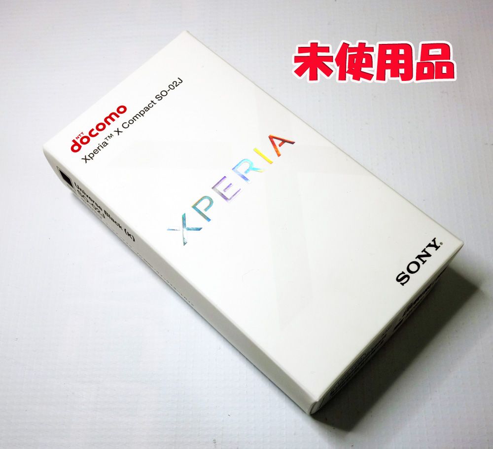 【中古】docomo SONY Xperia X Compact SO-02J Universe Black [163]【福山店】