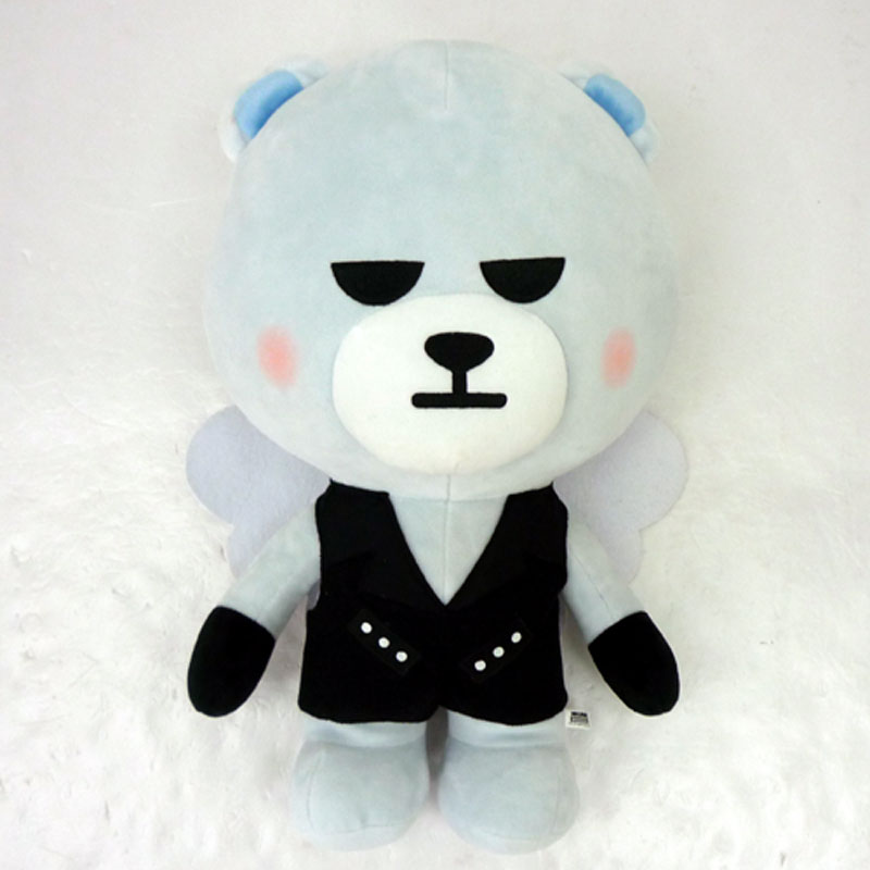 【中古】KRUNK×BIGBANG 超BIGぬいぐるみ DーLITE ビックバン / アーティストグッズ 【山城店】