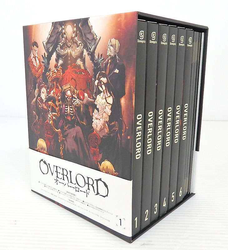 【中古】OVERLORD オーバーロード 初回限定版 全6巻 DVD版 ボックス付き【米子店】
