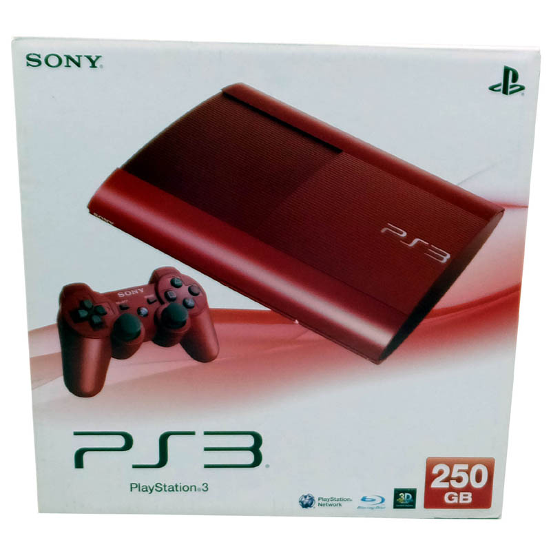 【中古】 SONY PlayStation3 250GB ガーネット・レッド CECH-4000B/GA  プレイステーション3/ＰＳ3/ソニー/ゲーム【山城店】