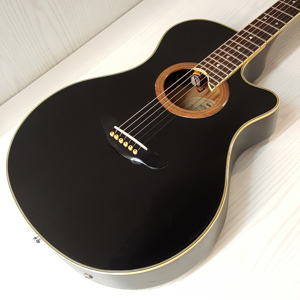 【中古】YAMAHA APX-8S Black ヤマハ 黒 エレアコ アコースティックギター