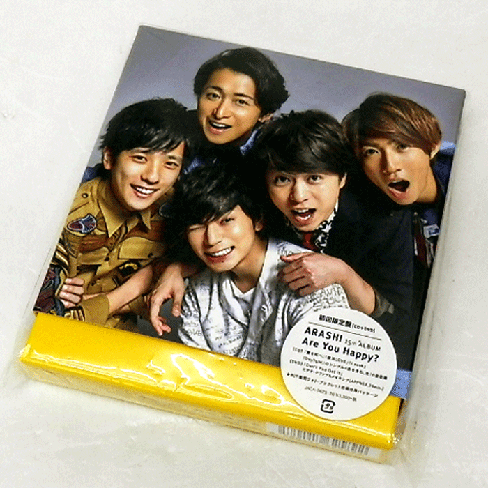 【中古】《廃盤》《初回限定盤》 嵐 Are You Happy? /アイドル CD+DVD 【山城店】