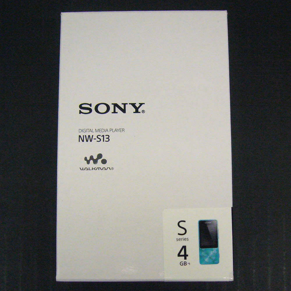 【中古】極美品 SONY WALKMAN Sシリーズ 4GB NW-S13 ブルー デジタルメディアプレーヤー ウォークマン【橿原店】