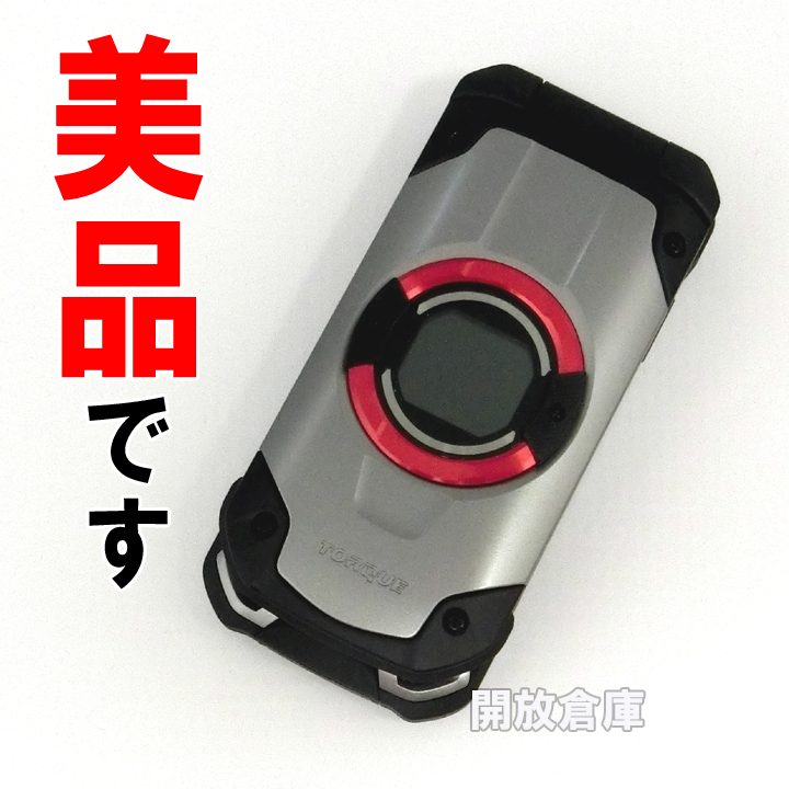 【中古】★美品です！安心の利用制限○！ au KYOCERA KYF33 TORQUE X01 シルバー【山城店】