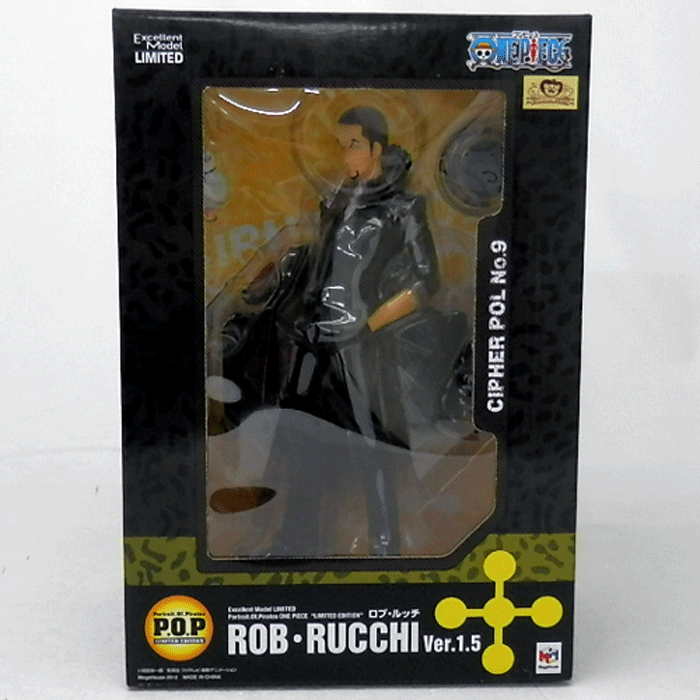 【中古】《未開封》メガハウス P.O.P LIMITED EDITION ロブ・ルッチ Ver.1.5 ONE PIECE ワンピース  / フィギュア【山城店】